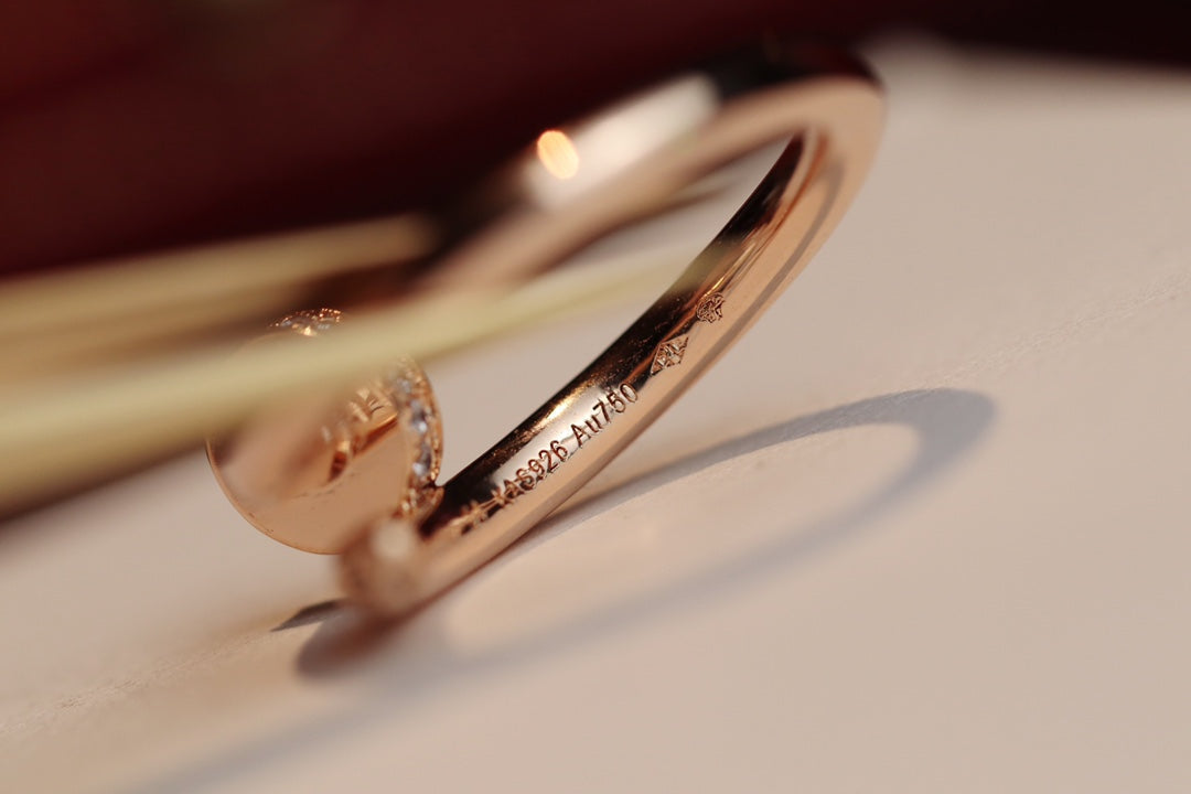¡®Glow Jewelry¡¯JUSTE RING 2.65MM PINK GOLD DIAMOND