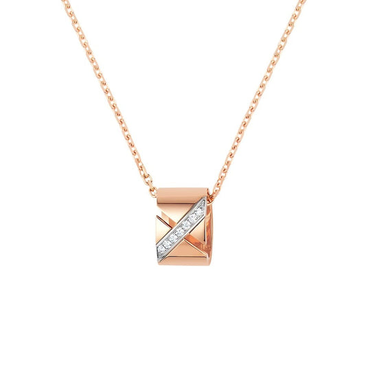 [Glow Jewelry]LIENS EVIDENCE DIAMOND NECKLACE