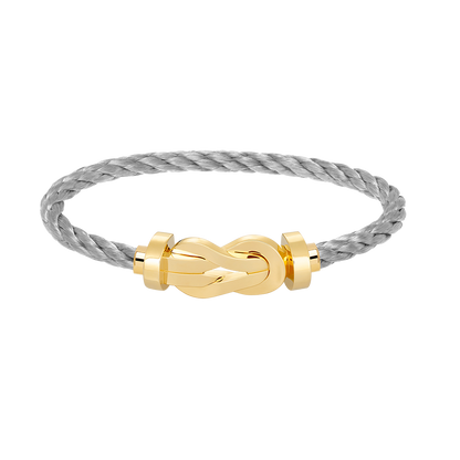 [Glow Jewelry]CHANCE LARGE 8 FIGURE BUCKLE NO DIAMOND BRACELET GOLD