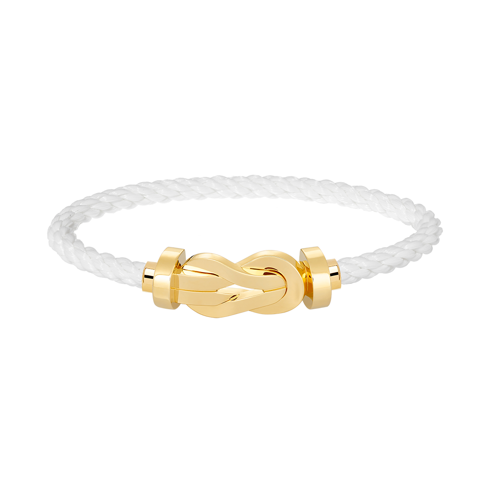 [Glow Jewelry]CHANCE LARGE 8 FIGURE BUCKLE NO DIAMOND BRACELET GOLD