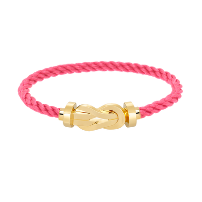 [Glow Jewelry]CHANCE LARGE 8 FIGURE BUCKLE NO DIAMOND BRACELET GOLD