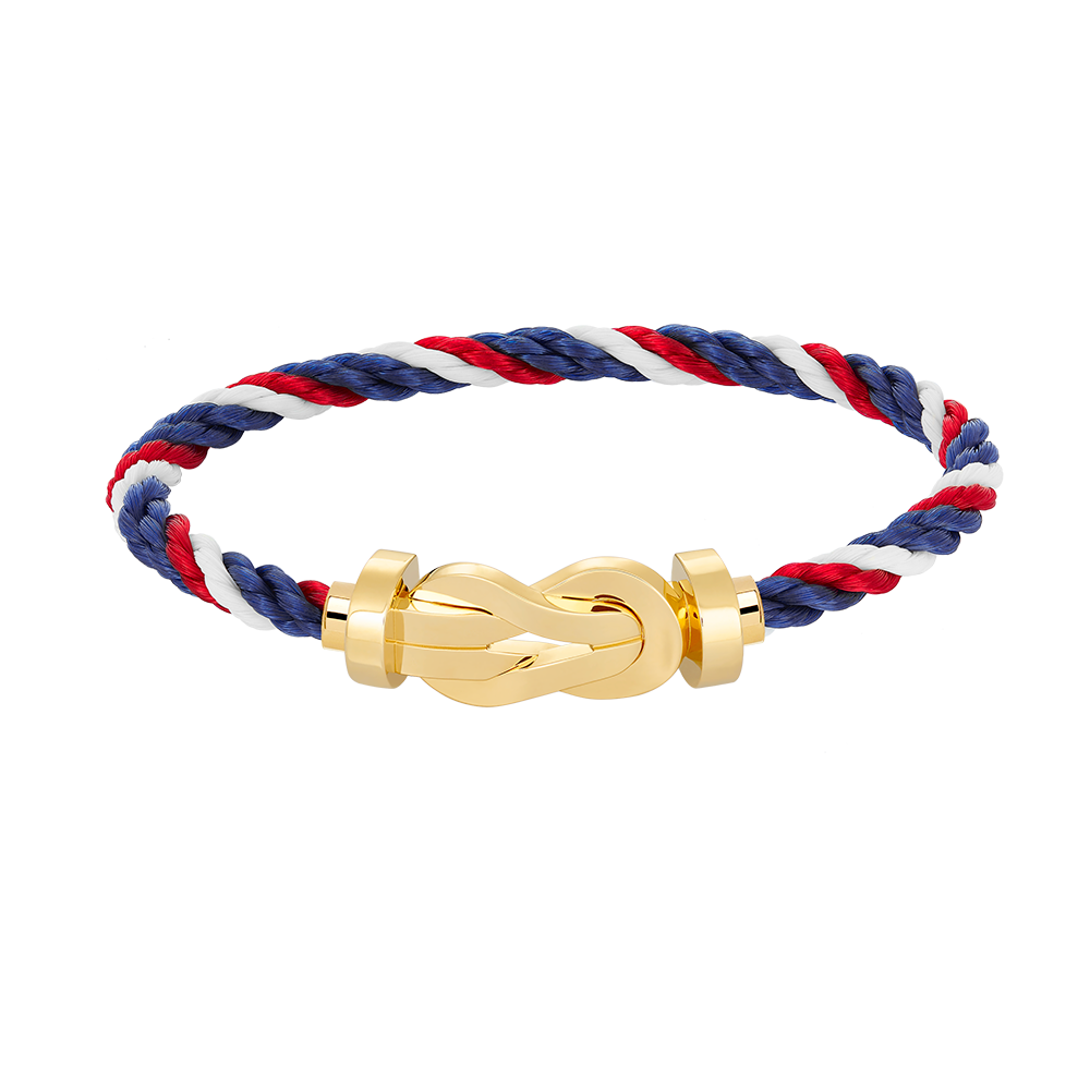 [Glow Jewelry]CHANCE LARGE 8 FIGURE BUCKLE NO DIAMOND BRACELET GOLD