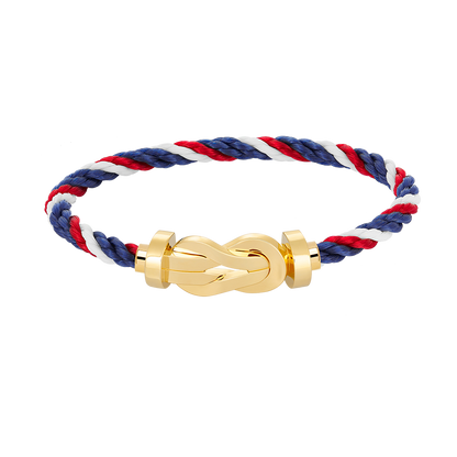 ¡®Glow Jewelry¡¯CHANCE LARGE 8 FIGURE BUCKLE NO DIAMOND BRACELET GOLD