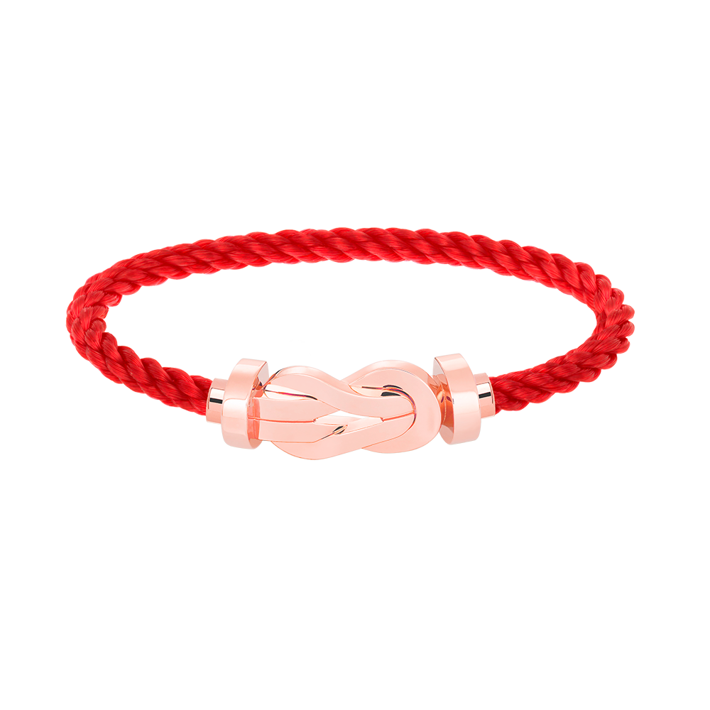 ¡®Glow Jewelry¡¯CHANCE LARGE 8 FIGURE BUCKLE NO DIAMOND BRACELET ROSE GOLD
