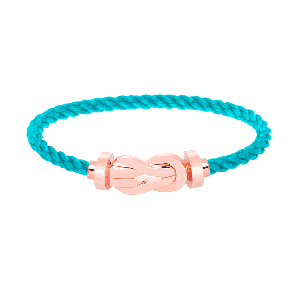 [Glow Jewelry]CHANCE LARGE 8 FIGURE BUCKLE NO DIAMOND BRACELET ROSE GOLD