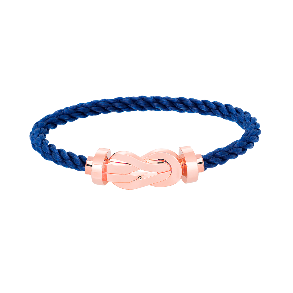 [Glow Jewelry]CHANCE LARGE 8 FIGURE BUCKLE NO DIAMOND BRACELET ROSE GOLD