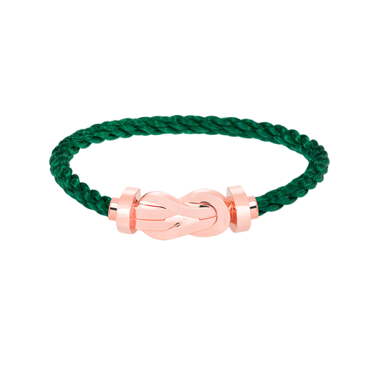 [Glow Jewelry]CHANCE LARGE 8 FIGURE BUCKLE NO DIAMOND BRACELET ROSE GOLD