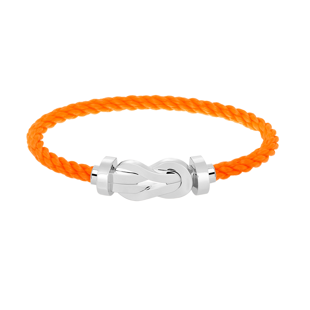 [Glow Jewelry]CHANCE LARGE 8 FIGURE BUCKLE NO DIAMOND BRACELET SILVER