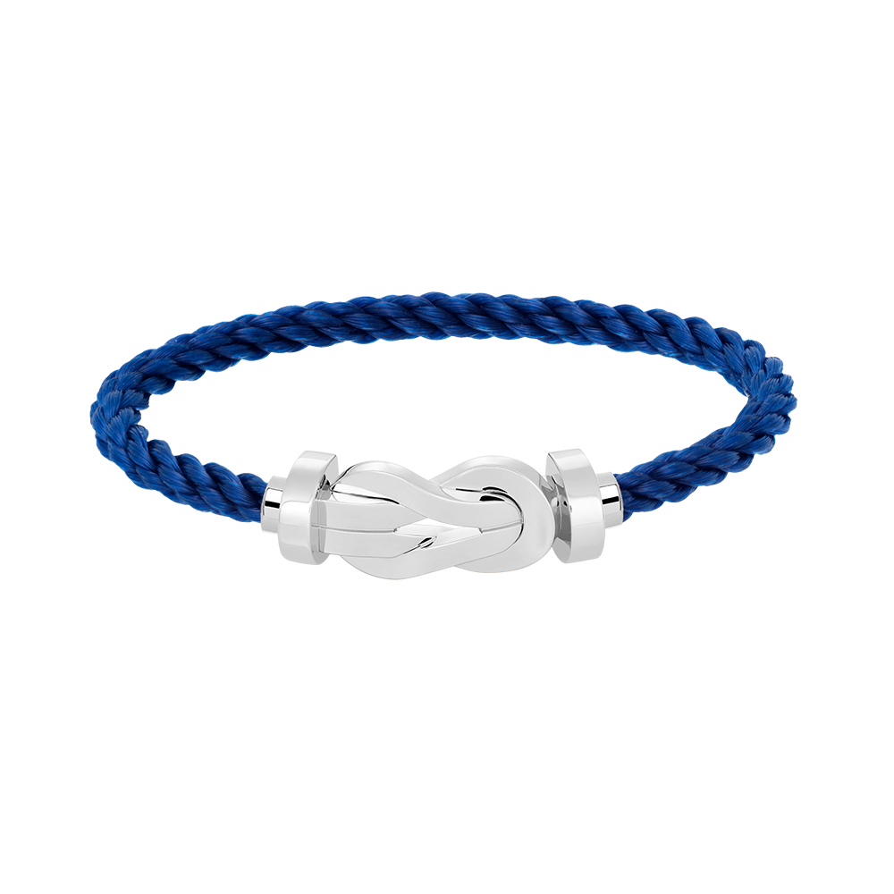 [Glow Jewelry]CHANCE LARGE 8 FIGURE BUCKLE NO DIAMOND BRACELET SILVER