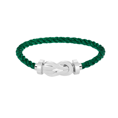 ¡®Glow Jewelry¡¯CHANCE LARGE 8 FIGURE BUCKLE NO DIAMOND BRACELET SILVER