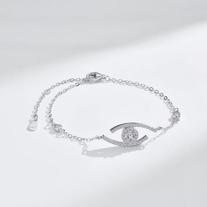 [Glow Jewelry]Lucky Eye Pave-Set Diamond Bracelet