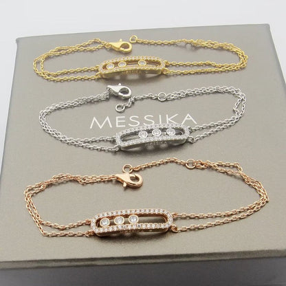 [Glow Jewelry] Move Classique pavé bracelet