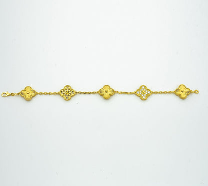 [Glow Jewelry] CLOVER 5 MOTIF LASER BRACELET COLLECTION