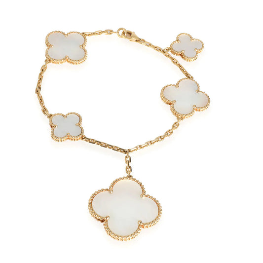 [Glow Jewelry]MAGIC CLOVER MOP GOLD BRACELET 5 MOTIFS