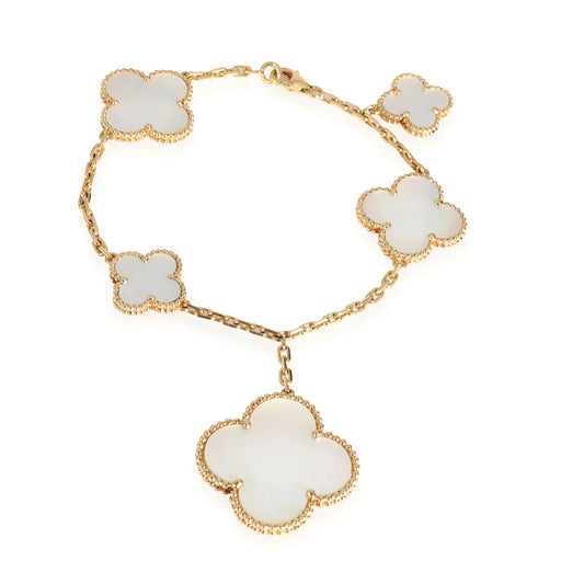 ¡®Glow Jewelry¡¯MAGIC CLOVER MOP GOLD BRACELET 5 MOTIFS