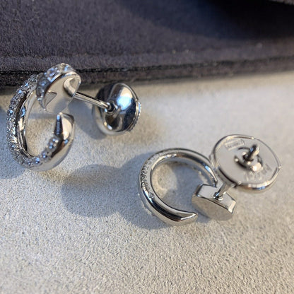 ¡®Glow Jewelry¡¯JUSTE EARRINGS SILVER DIAMONDS