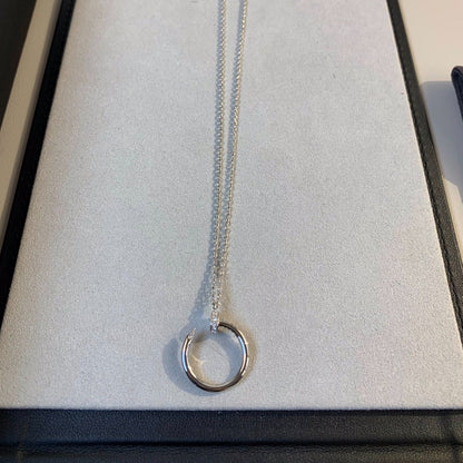 [Glow Jewelry]JUSTE NECKLACE SILVER