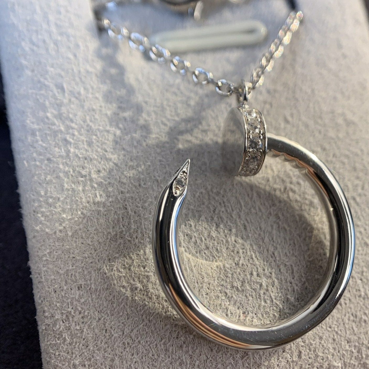 ¡®Glow Jewelry¡¯JUSTE NECKLACE SILVER