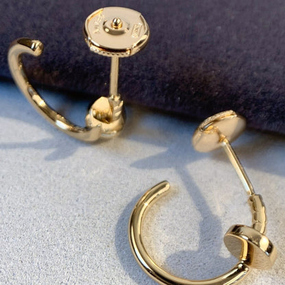 [Glow Jewelry]JUSTE EARRINGS PINK GOLD