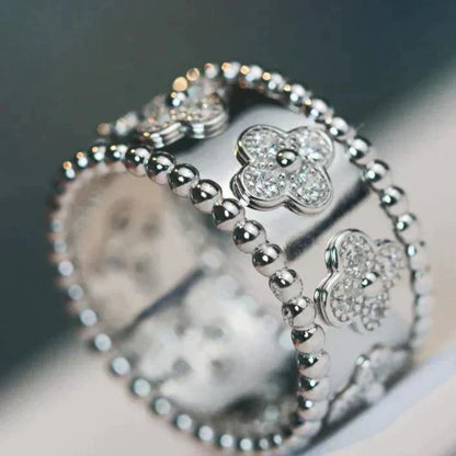 [Glow Jewelry]CLOVER KALEIDOSCOPE RING 10MM