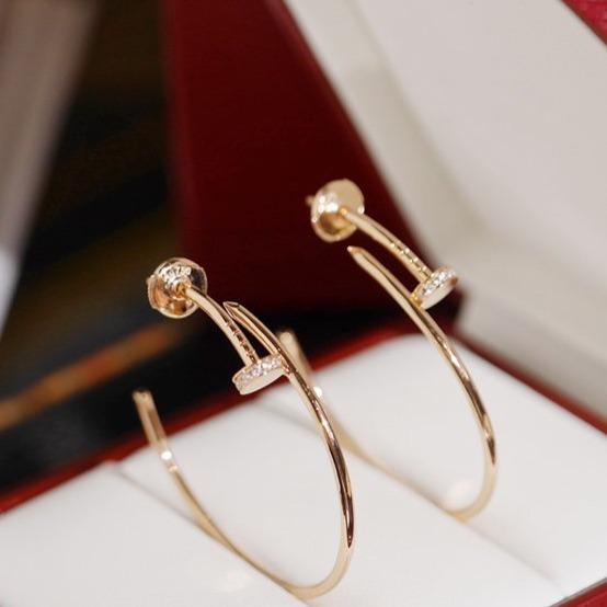 [Glow Jewelry]JUSTE EARRINGS DIAMONDS 1.8MM