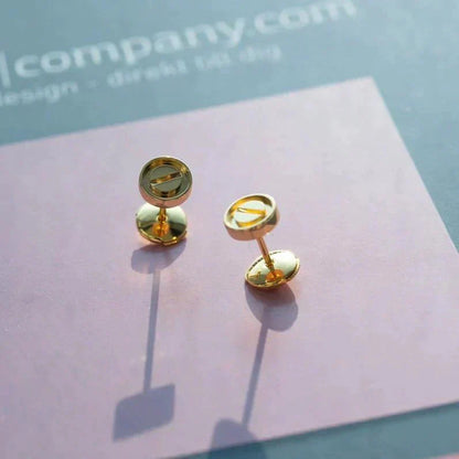 [Glow Jewelry]LOVE EARRINGS GOLD 10MM