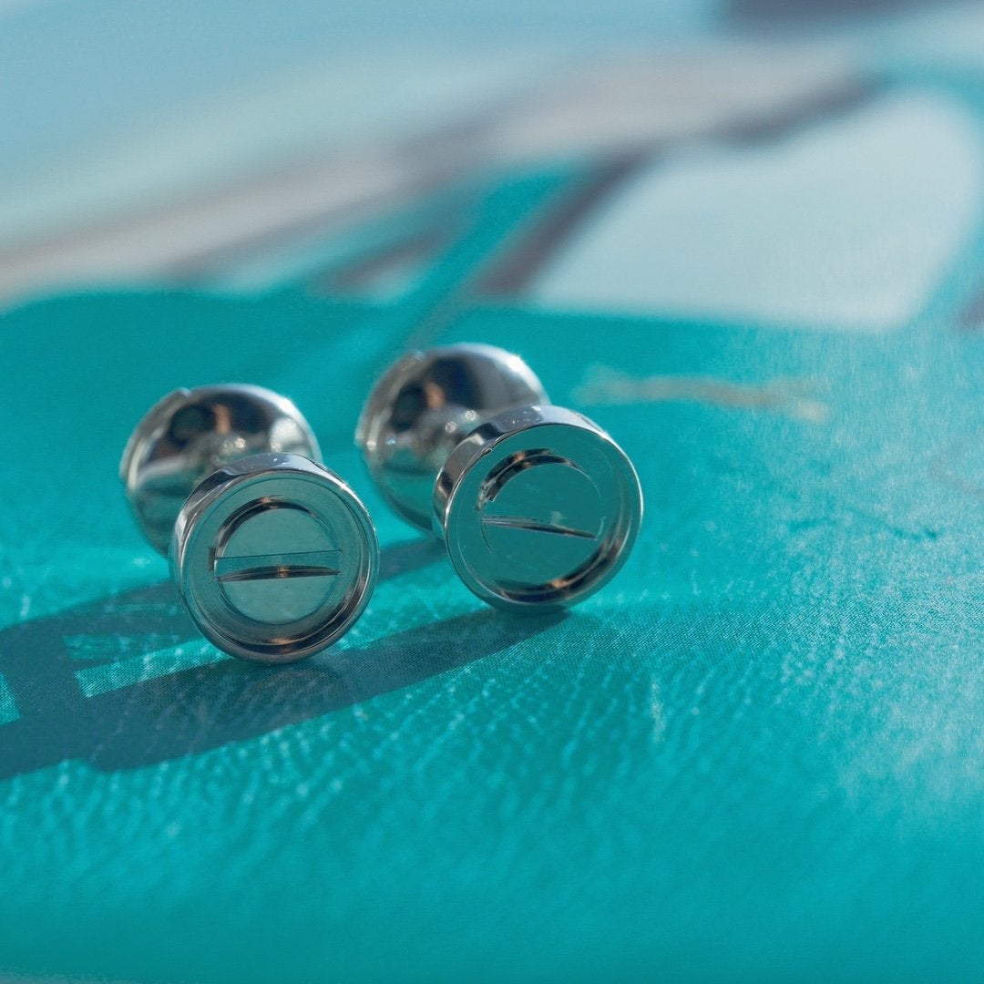 [Glow Jewelry]LOVE EARRINGS SILVER 10MM