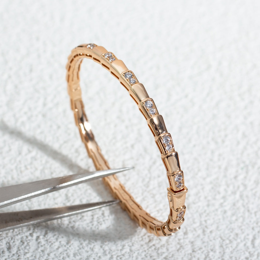 [Glow Jewelry]SERPENTI BRACELET PINK GOLD DIAMOND