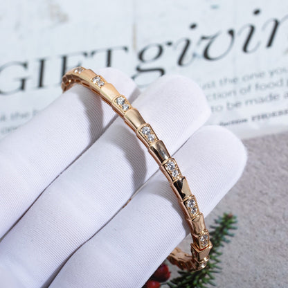 [Glow Jewelry]SERPENTI BRACELET PINK GOLD DIAMOND
