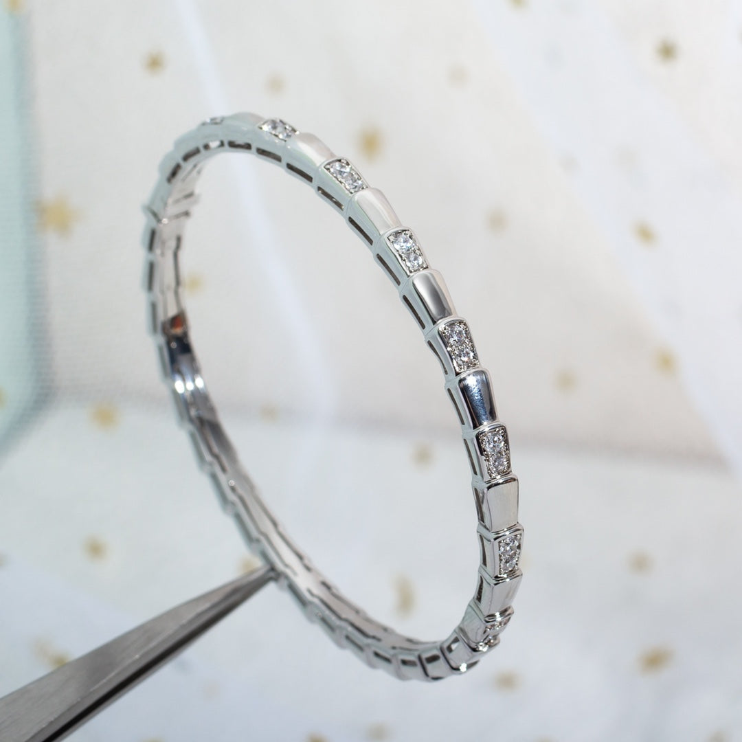 [Glow Jewelry]SERPENTI BRACELET SILVER DIAMOND