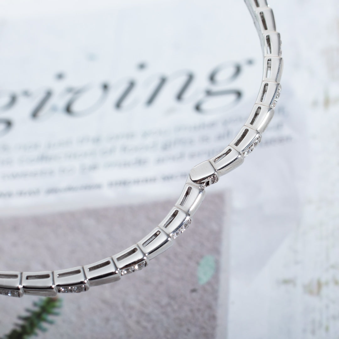 [Glow Jewelry]SERPENTI BRACELET SILVER DIAMOND