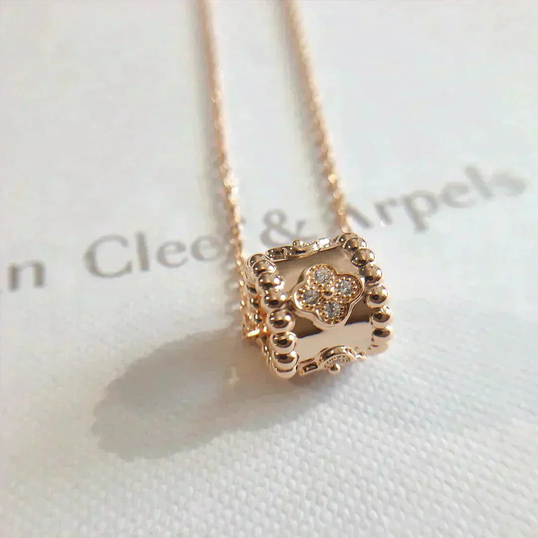 [Glow Jewelry]PERLEE PEDANT NECKLACE GOLD / ROSE GOLD