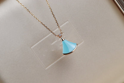 [Glow Jewelry]DREAM NECKLACE TURQUOISE PINK GOLD
