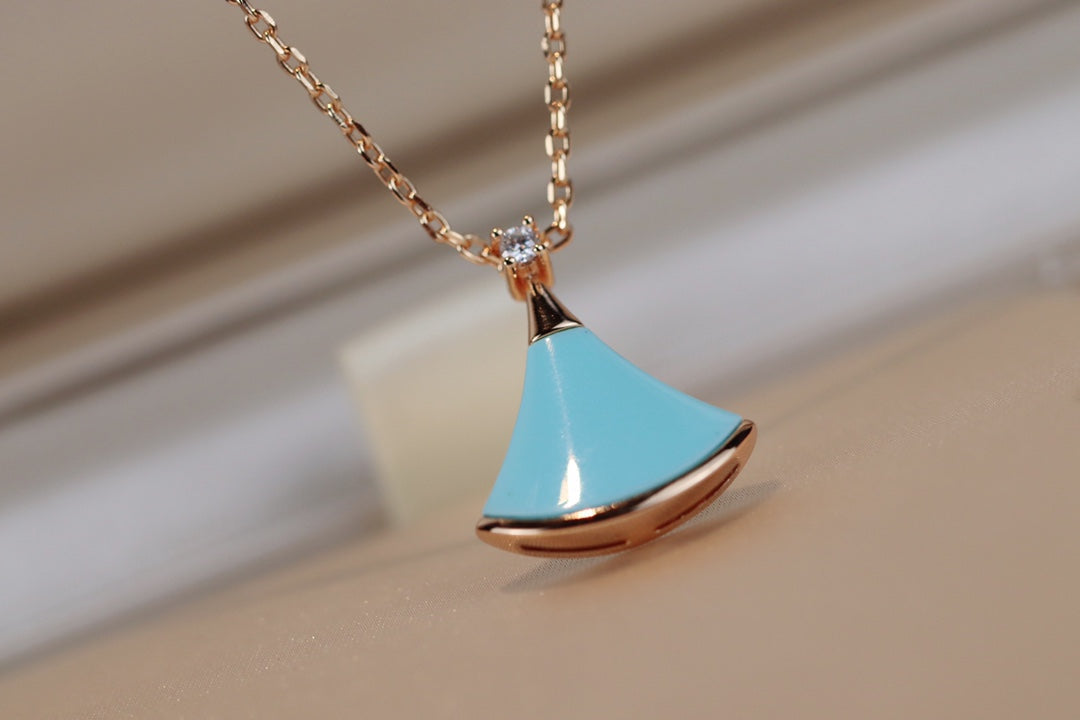 [Glow Jewelry]DREAM NECKLACE TURQUOISE PINK GOLD