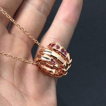 [Glow Jewelry]SERPENTI PEDANT NECKLACE