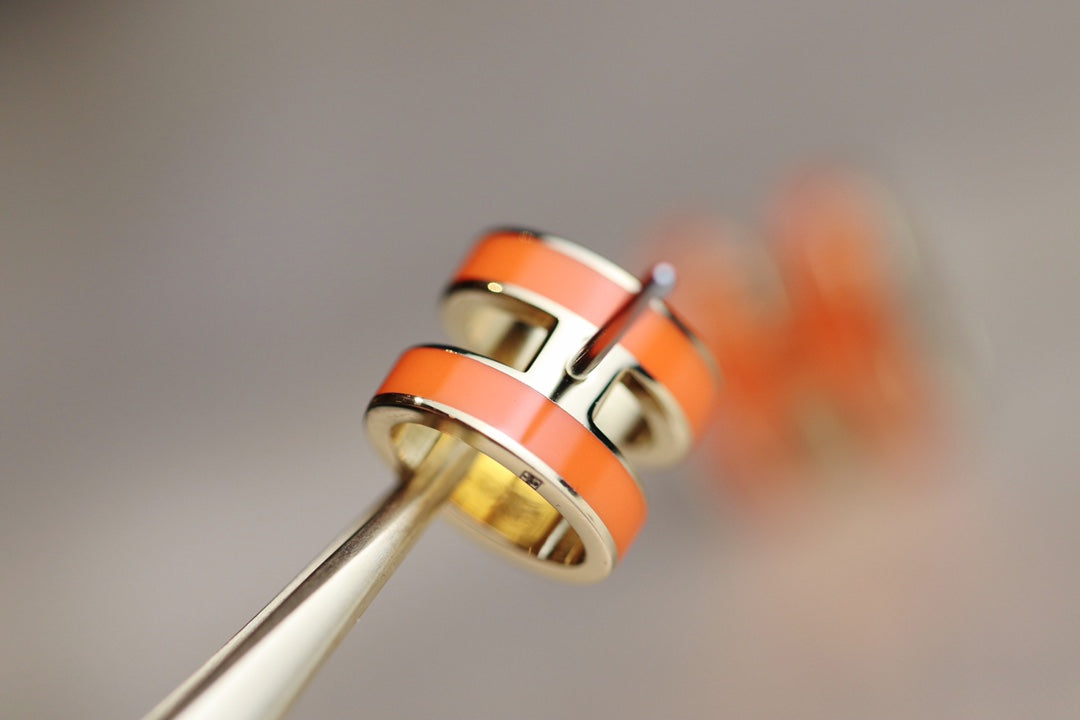 ¡®Glow Jewelry¡¯MINI POP H EARRINGS ORANGE