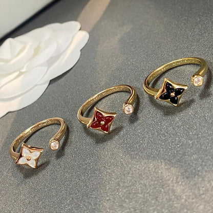 ¡®Glow Jewelry¡¯STAR 1 DIAMOND OPEN RING