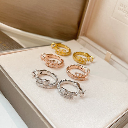 [Glow Jewelry]SERPENTI EARRINGS DIAMOND