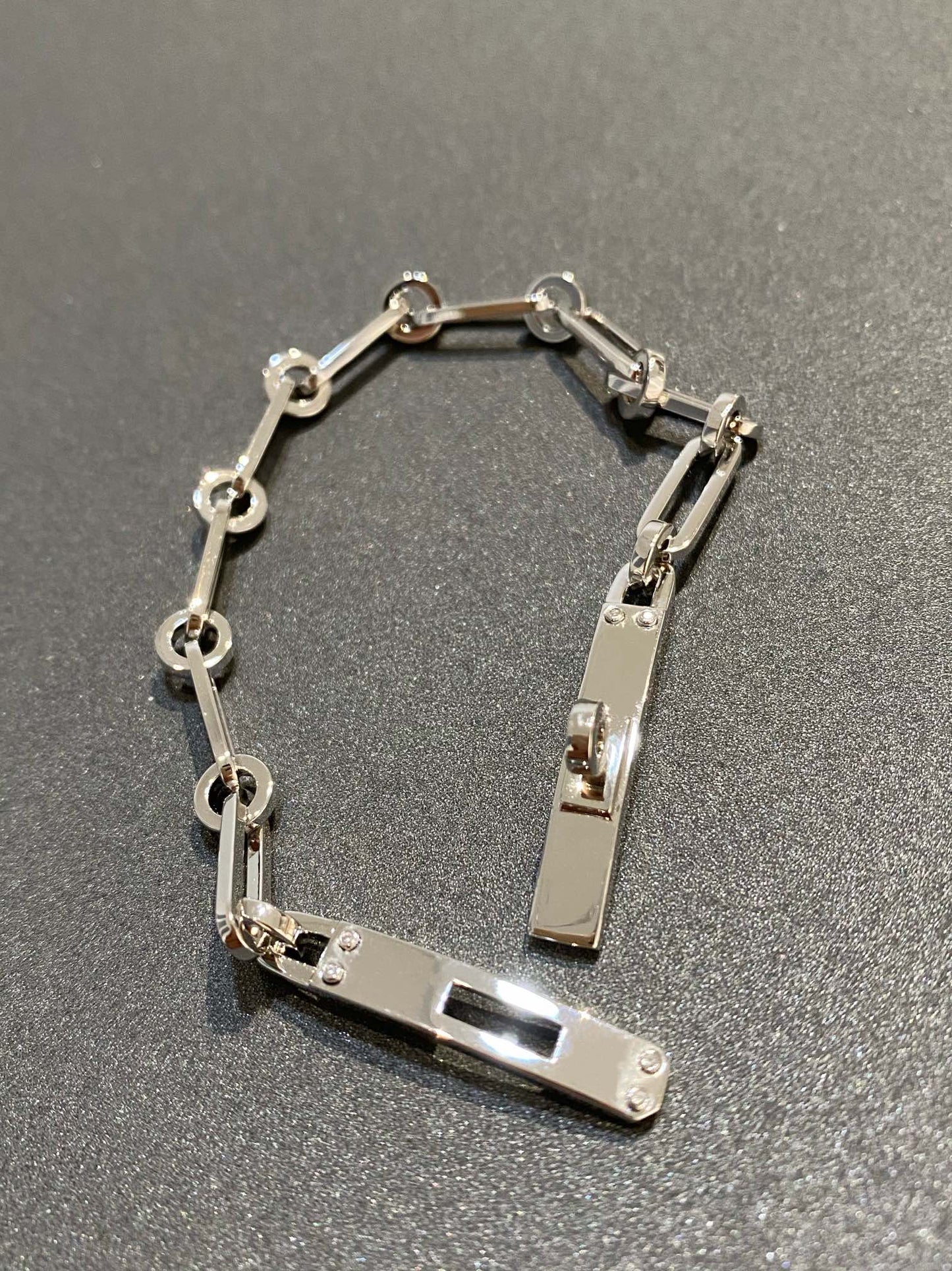 [Glow Jewelry]CHAINE BRACELET SMALL MODEL DIAMOND