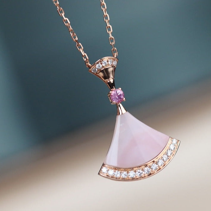[Glow Jewelry]DREAM NECKLACE PINK MOP DIAMOND
