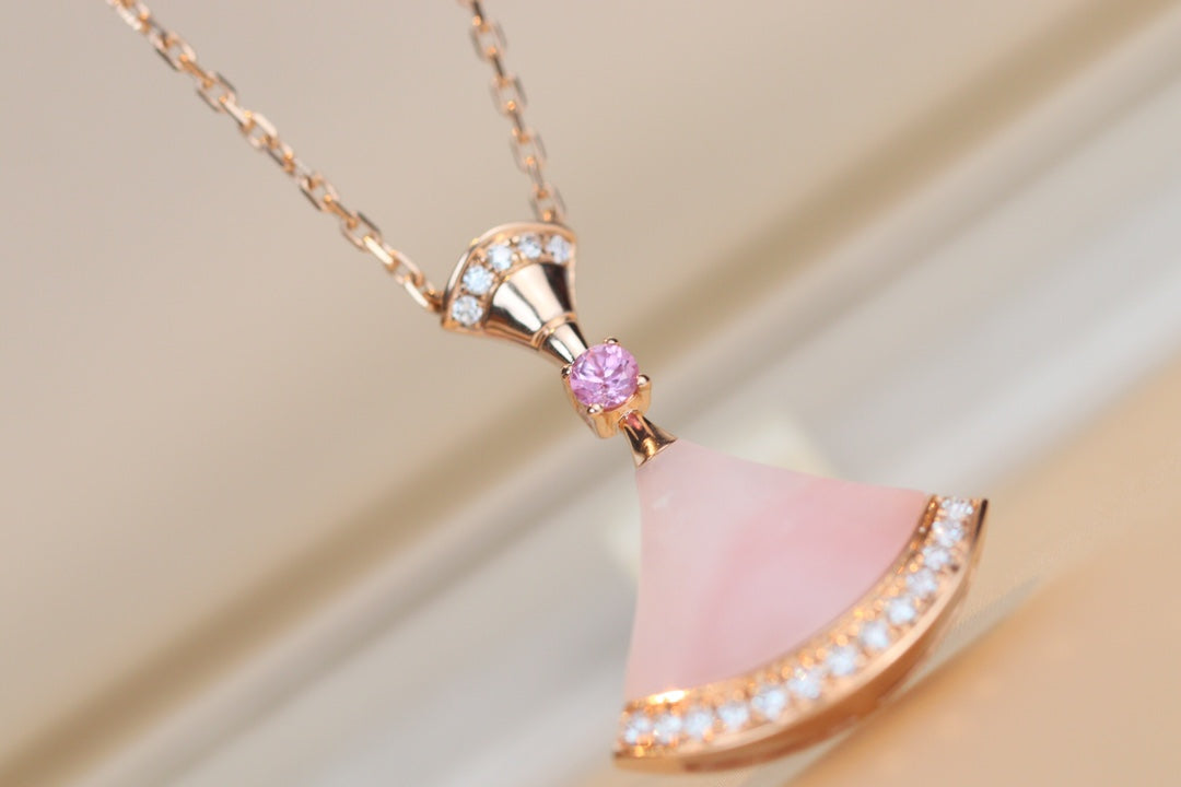 [Glow Jewelry]DREAM NECKLACE PINK MOP DIAMOND