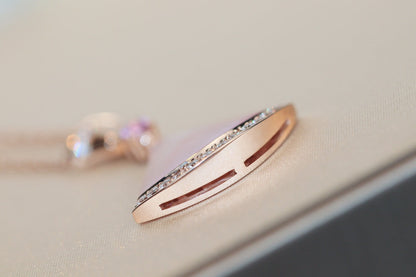 [Glow Jewelry]DREAM NECKLACE PINK MOP DIAMOND