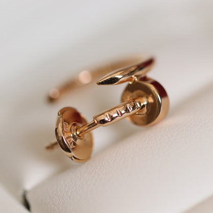 ¡®Glow Jewelry¡¯JUSTE EARRINGS PINK GOLD