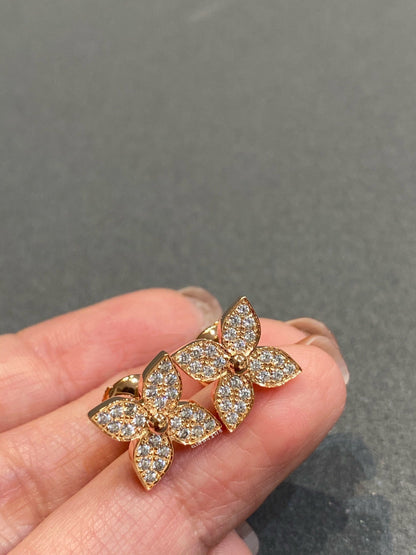 [Glow Jewelry]STAR DIAMOND EARRINGS