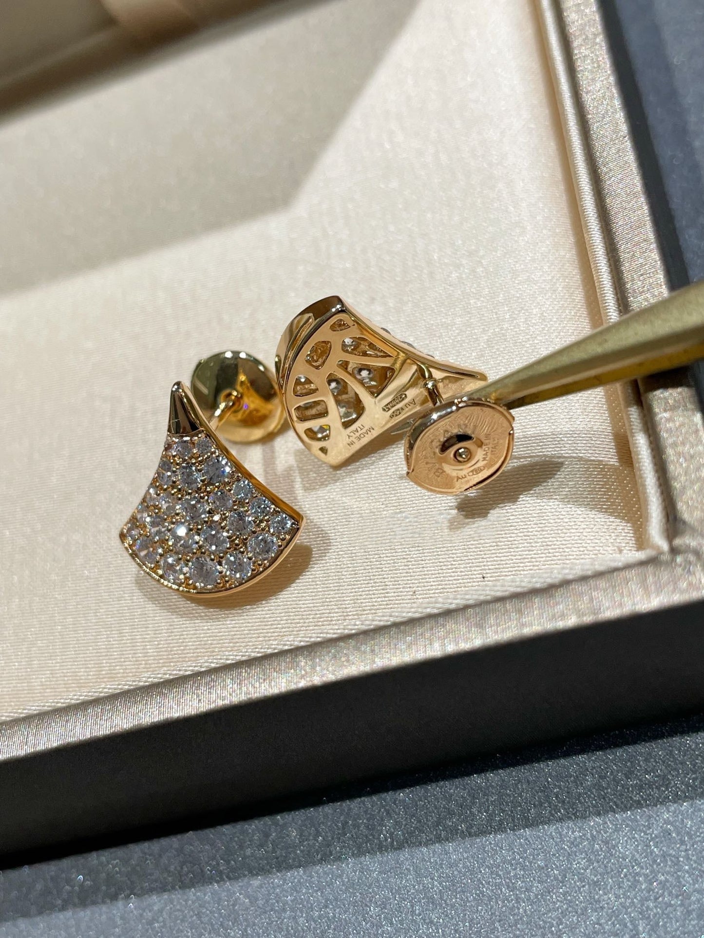 [Glow Jewelry]DREAM STUD EARRINGS DIAMOND