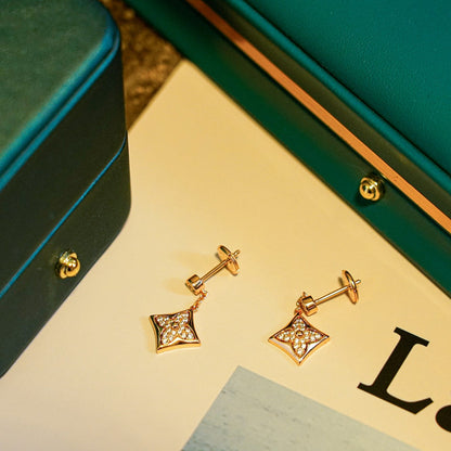 ¡®Glow Jewelry¡¯STAR DIAMONDS EARRINGS GOLD