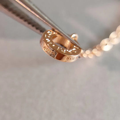 [Glow Jewelry]ZERO 1 NECKLACE PINK GOLD