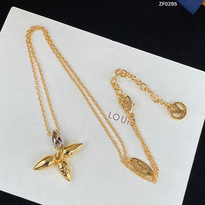 [Glow Jewelry]LOUISETTE PEDANT GOLD NECKLACE
