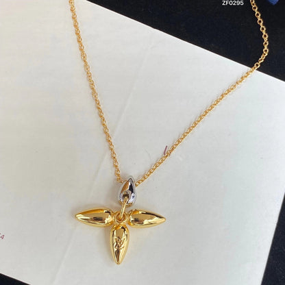 [Glow Jewelry]LOUISETTE PEDANT GOLD NECKLACE