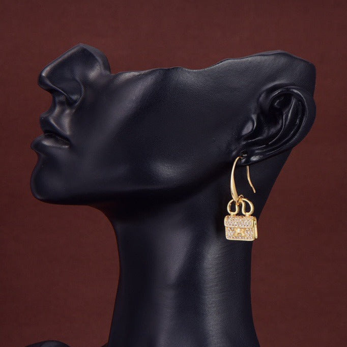 [Glow Jewelry]KELLY DIAMOND EARRINGS